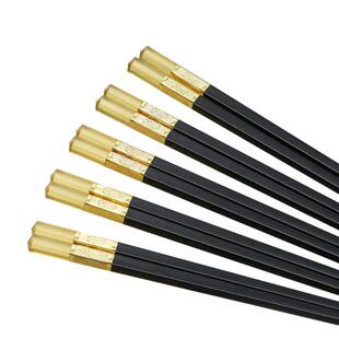 2026新款合金筷子家用高档抗菌防霉酒店饭店专用筷子商用食品级