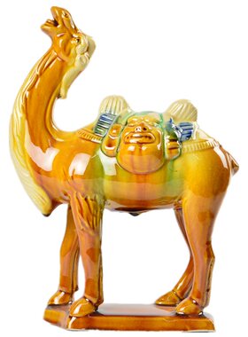 洛邑三彩博物馆缩微骆驼非遗礼品