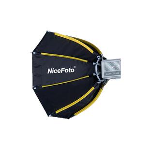 NiceFoto耐思蜂窝罩柔光箱迷你保荣口柔光罩mini深抛格栅灯罩直播