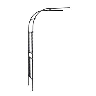 半边拱门花架月季爬藤架葡萄架子庭院户外爬藤支架阳台花园攀爬架