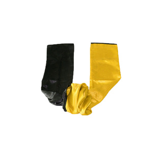 北方魔术道具黑丝巾变黄丝巾围巾变色黑色变黄色近景舞台