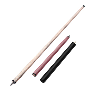 冲跳一体杆台球杆大头中式黑八球杆冲杆跳杆小钢炮开球杆跳杆炸杆