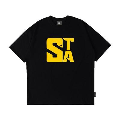 STA短袖男女重磅纯棉T恤宽松