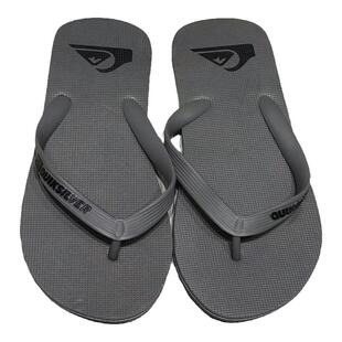 现货QUIKSILVER2026新款夏季男士橡胶潮牌人字拖冲浪休闲外穿凉拖