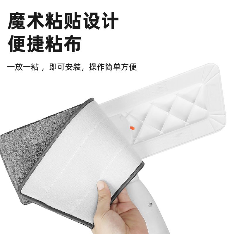 新款家用塑料喷水喷雾拖把多功款免手洗干湿两用平板懒人拖把批发
