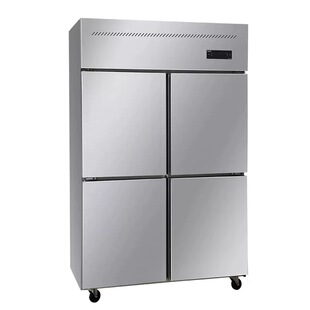 华臣四门冰柜商用冰箱冷柜立式双温厨房保鲜柜冷藏柜冷冻柜大容量