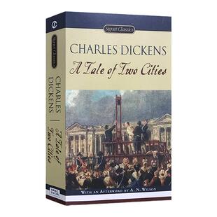 现货 双城记 英文原版小说 英文版 英文原版书 查尔斯 狄更斯 世界经典名著 中学高中大学课文英文 A Tale of Two City英文原版