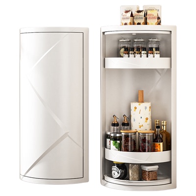 【360°旋转】可挂可立收纳架