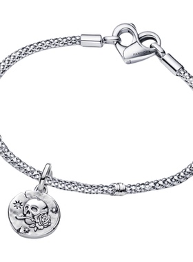 Pandora潘多拉秘境绮宇链套组骷髅勋章个性时尚礼物