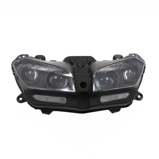 适用雅马哈MT09 FZ09 17-20 导流罩 头罩外壳前大灯总成护罩支架