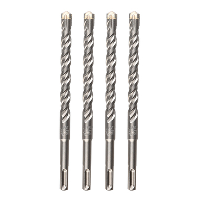 冲击加长十字混凝土过墙四坑钻头