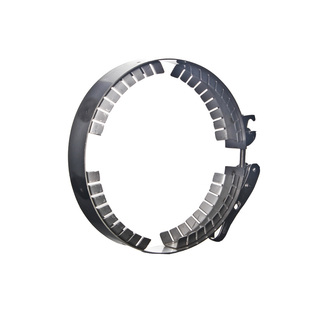 反应器夹具开口反应釜配件卡箍不锈钢夹子烧瓶珐兰夹卡子抱箍颈部