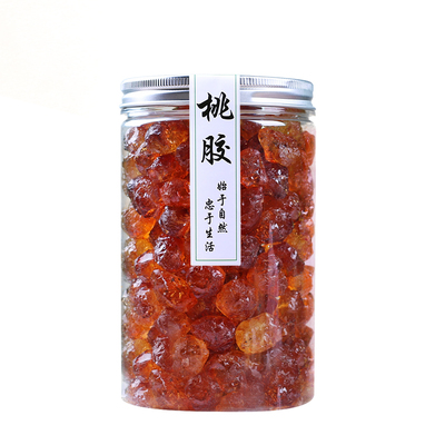 特级无杂质精修野生桃胶500g