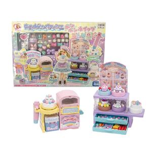多美日本licca丽佳莉卡娃娃梦幻蛋糕店换装女孩新年礼物仿真厨房