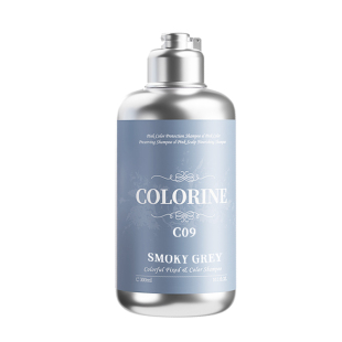英国Colorine烟灰色固色洗发水奶奶灰浅灰银白锁色护色专用洗发水