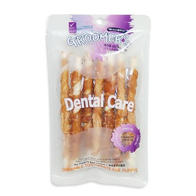 宠物狗磨牙牛皮卷咬胶GROOMERS