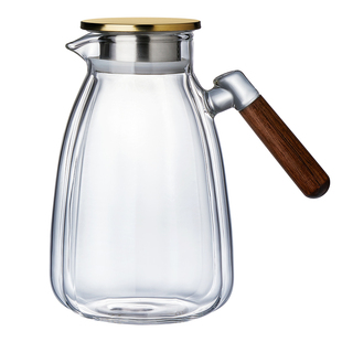 忆壶茶冷水壶家用凉水壶大容量玻璃水壶白开水杯套装高颜值果汁壶