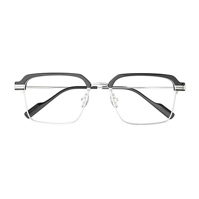 变色眼镜男近视眼镜防蓝光辐射方形眼镜架时尚帅气平光镜学生女潮