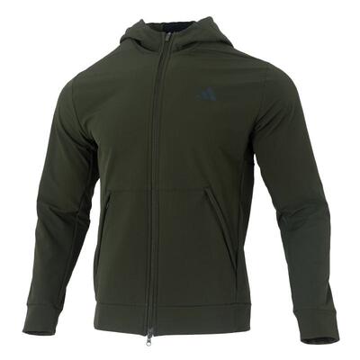 Adidas阿迪达斯男装2025冬季新款D4T CR FZ HD梭织夹克外套KE4370