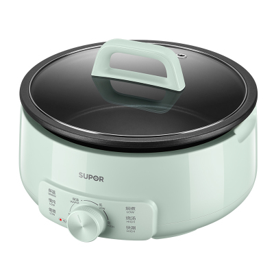 苏泊尔分体式电火锅多功能火锅电锅家用电热煮锅全能2025新款小型