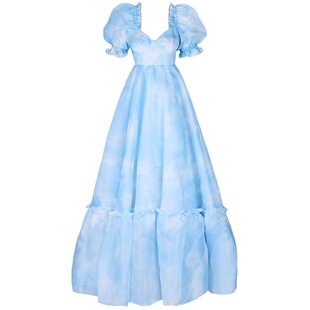 【经典礼服】 蓝天白云利兹礼服裙  毕业礼服Selkie collection