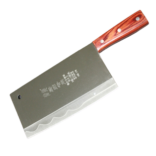 青堤菜刀龙泉厨师专用不锈钢切片刀四川手工锻打锋利中式厨房刀具