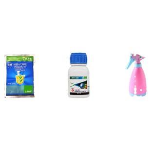 黑斑病杀菌药黄叶子黑点褐斑花药月季发财树绣球绿萝通用型送喷壶