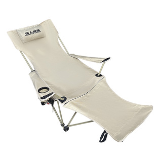 猎人部落折叠椅户外便携式露营午休躺椅2025新款高端可两用钓鱼椅