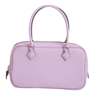 金妍高级感plume全钢真皮羽毛包手提小方包便携轻奢轻盈女包