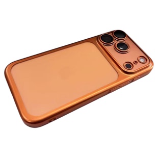 新款iphone17保护壳适用17promax苹果手机壳星宇橙磨砂肤感17pro透明超薄散热ip16自带镜头膜15pm情侣电镀air