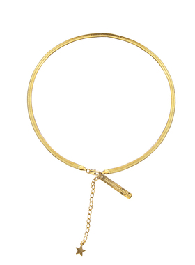 choker原创设计风叠戴ins蛇骨链