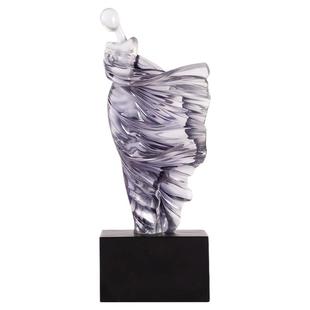 轻奢高档人物艺术雕塑摆件高级感客厅酒柜办公室桌面工艺软装饰品