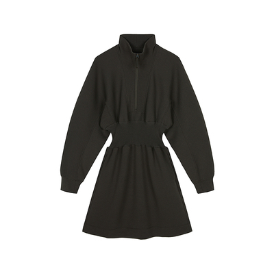 【早春上新】JNBY/江南布衣25春连衣裙立领连身袖5P1G14520