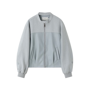 XWI欣未莱赛尔法式优雅木耳边衬衫女早秋格雷系灰色百褶伞裙套装