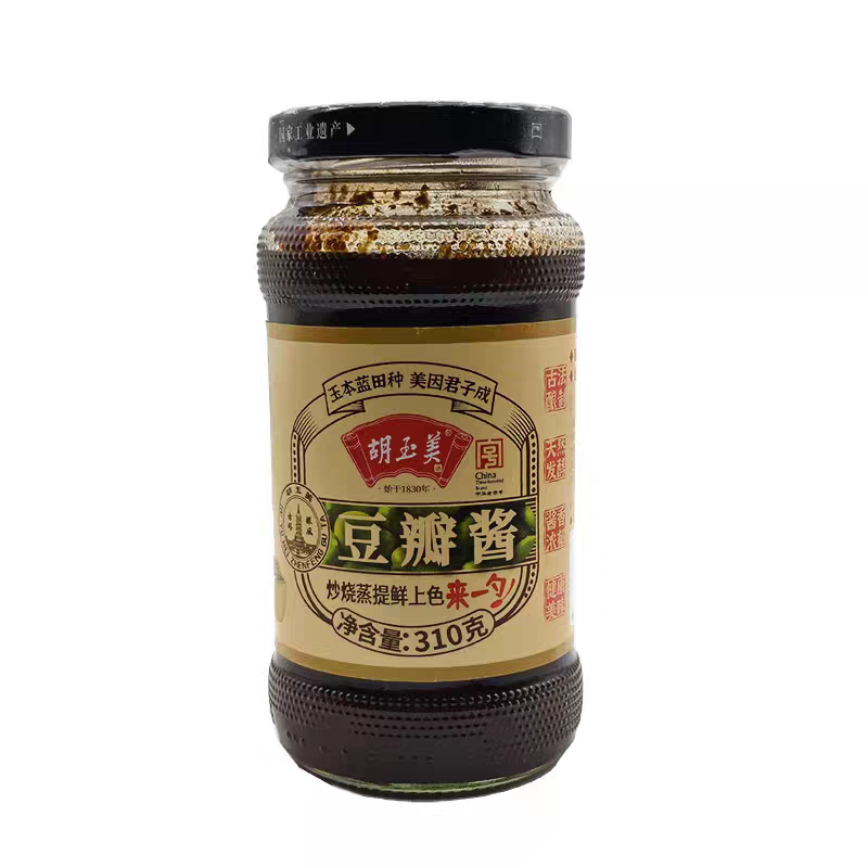 正宗安庆胡玉美310g豆瓣酱微微辣