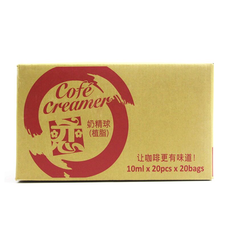 【上海代理】恋牌奶球咖啡伴侣奶油球恋奶精球植脂10ml鲜芋仙原料