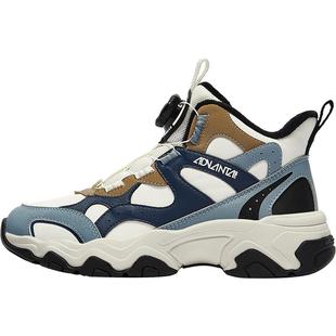 安踏儿童男童休闲鞋二棉鞋加绒加厚保暖运动鞋童鞋冬季大童棉靴子