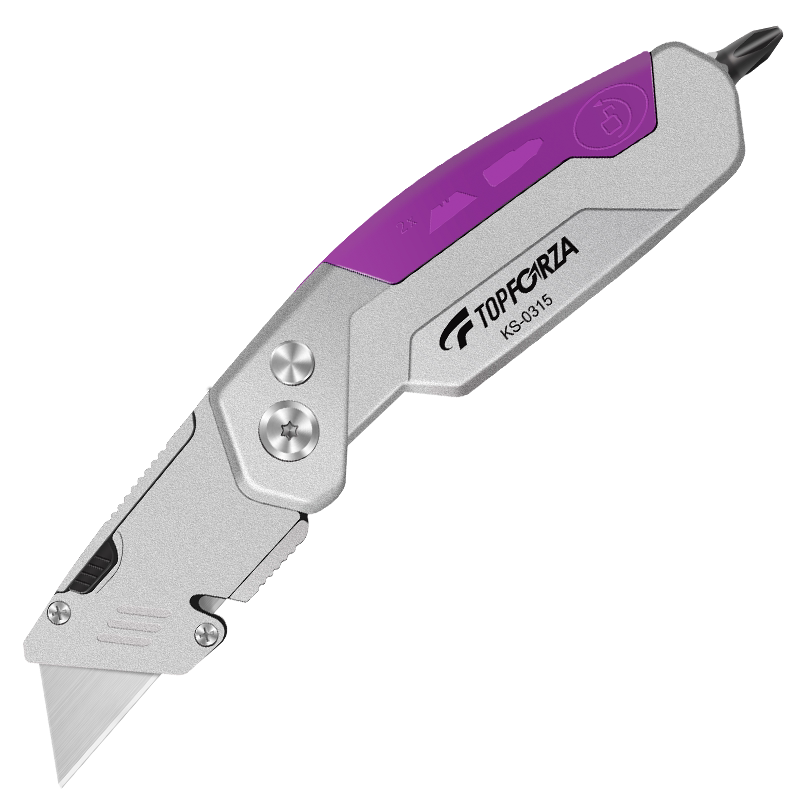 拓伏锐重型美工刀锌合金壁纸刀墙纸刀专业款裁纸刀工具割刀开箱刀