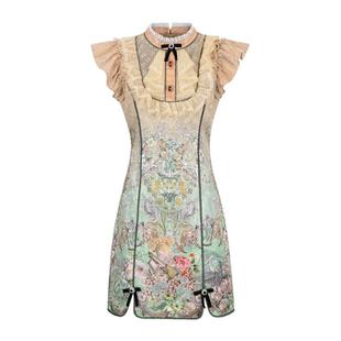 怦然心动-柏林花事LULUALWAYS【商场同款】优雅连衣裙