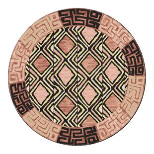 楼兰美惠 异域风情客厅圆形地毯北欧民族复古耐脏吊篮转椅地垫大