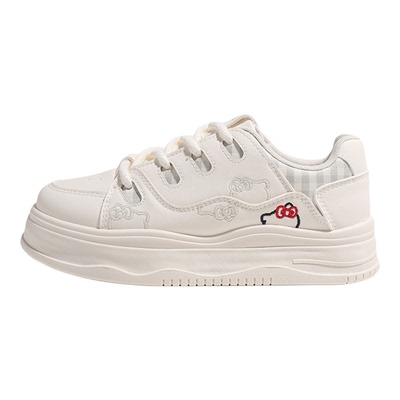 2025春季小白鞋新款韩版ins女学生厚底增高运动板鞋休闲街拍Y9953