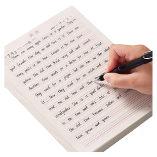 40本英语作业纸16k英语本初高中生专用四线三格小学生加厚练习练字专用纸活页可撕单词听写纸英语默写抄写纸