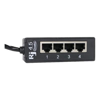 网线分线器一分四额外送网线一条