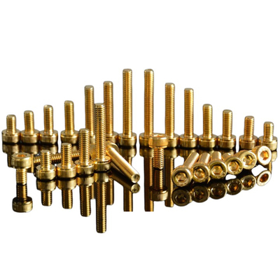 金色12.9级高强度内六角螺丝M2