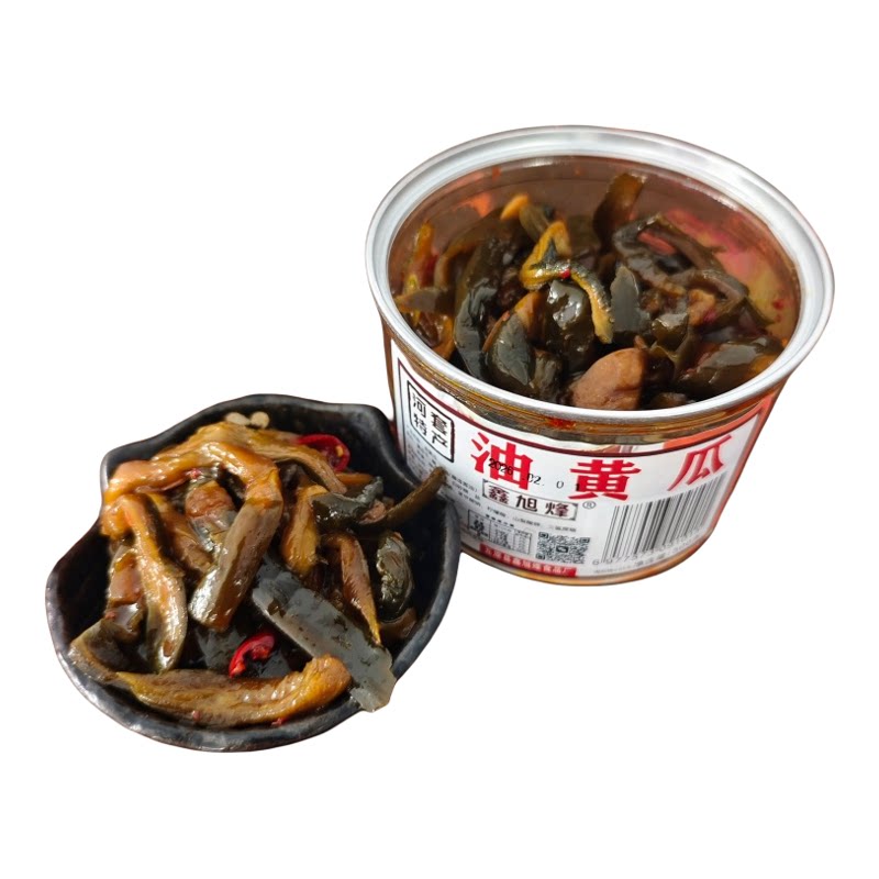 巴盟油黄瓜地螺地环菜嘣嘣菜500克1瓶内蒙古美食特产下饭咸菜凉菜