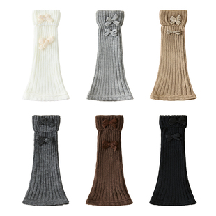 儿童袜套堆堆袜女童秋冬季加厚保暖灰色叠穿腿套宝宝针织小腿袜子