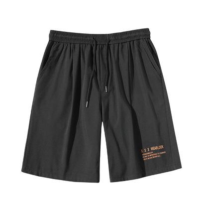 冰丝短裤男款夏季速干篮球沙滩裤子潮牌休闲宽松大裤衩五分运动裤