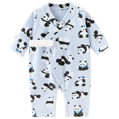 婴儿连体睡衣纯棉快穿宽松舒适
