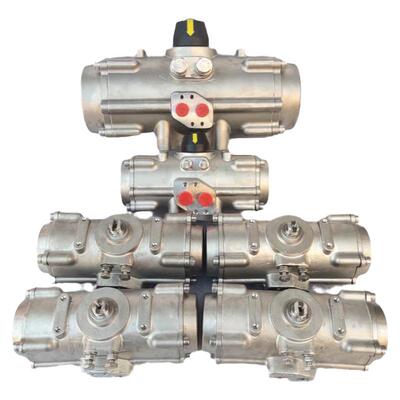 AT不锈钢气动执行器单双作用