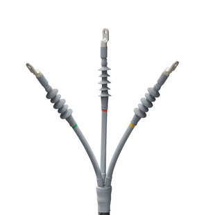 20KV高压冷缩指套户内外防水电缆终端头三芯中间接头电工绝缘套管